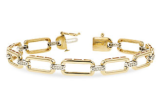A319-51664: BRACELET .25 TW (7.5" - B234-97137 WITH LARGER LINKS)
