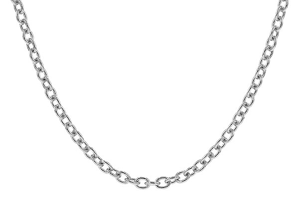 A319-52573: CABLE CHAIN (24IN, 1.3MM, 14KT, LOBSTER CLASP)