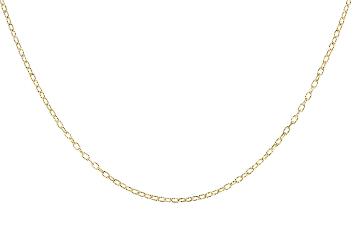 B319-51700: ROLO LG (18IN, 2.3MM, 14KT, LOBSTER CLASP)