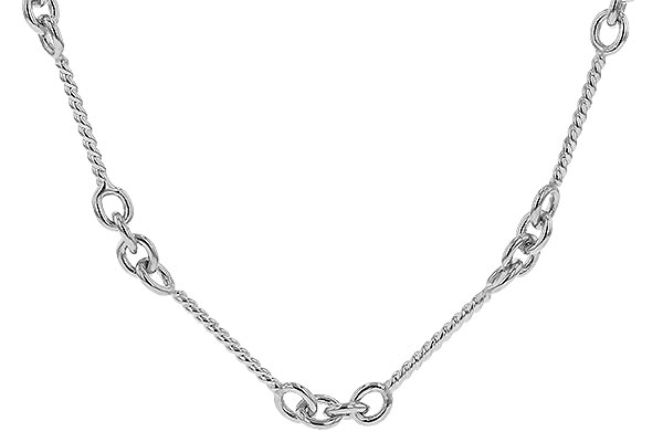 C319-51682: TWIST CHAIN (24IN, 0.8MM, 14KT, LOBSTER CLASP)