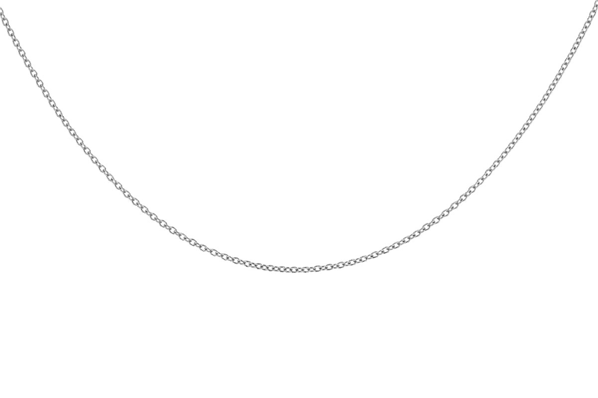 C319-52573: CABLE CHAIN (18IN, 1.3MM, 14KT, LOBSTER CLASP)