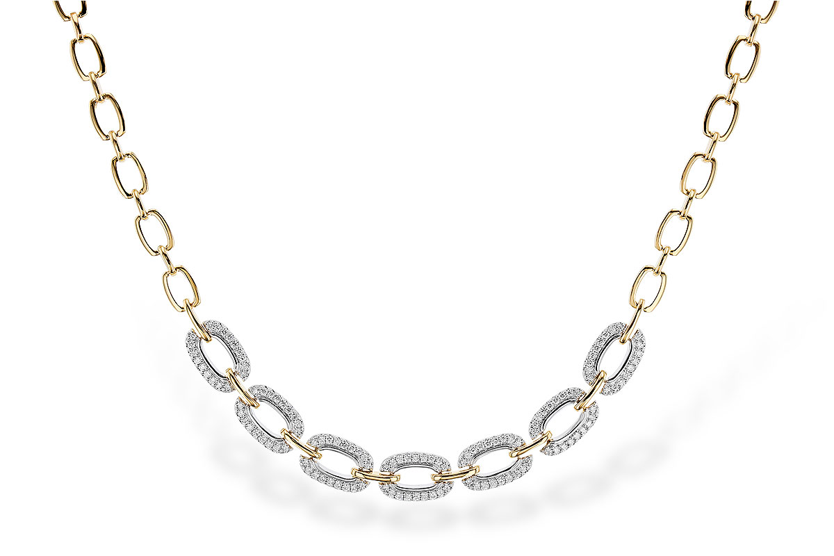 E319-47109: NECKLACE 1.95 TW (17 INCHES)