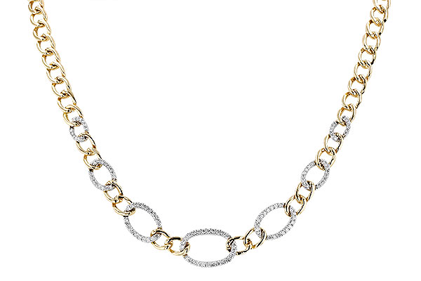 G319-47154: NECKLACE 1.15 TW (17")