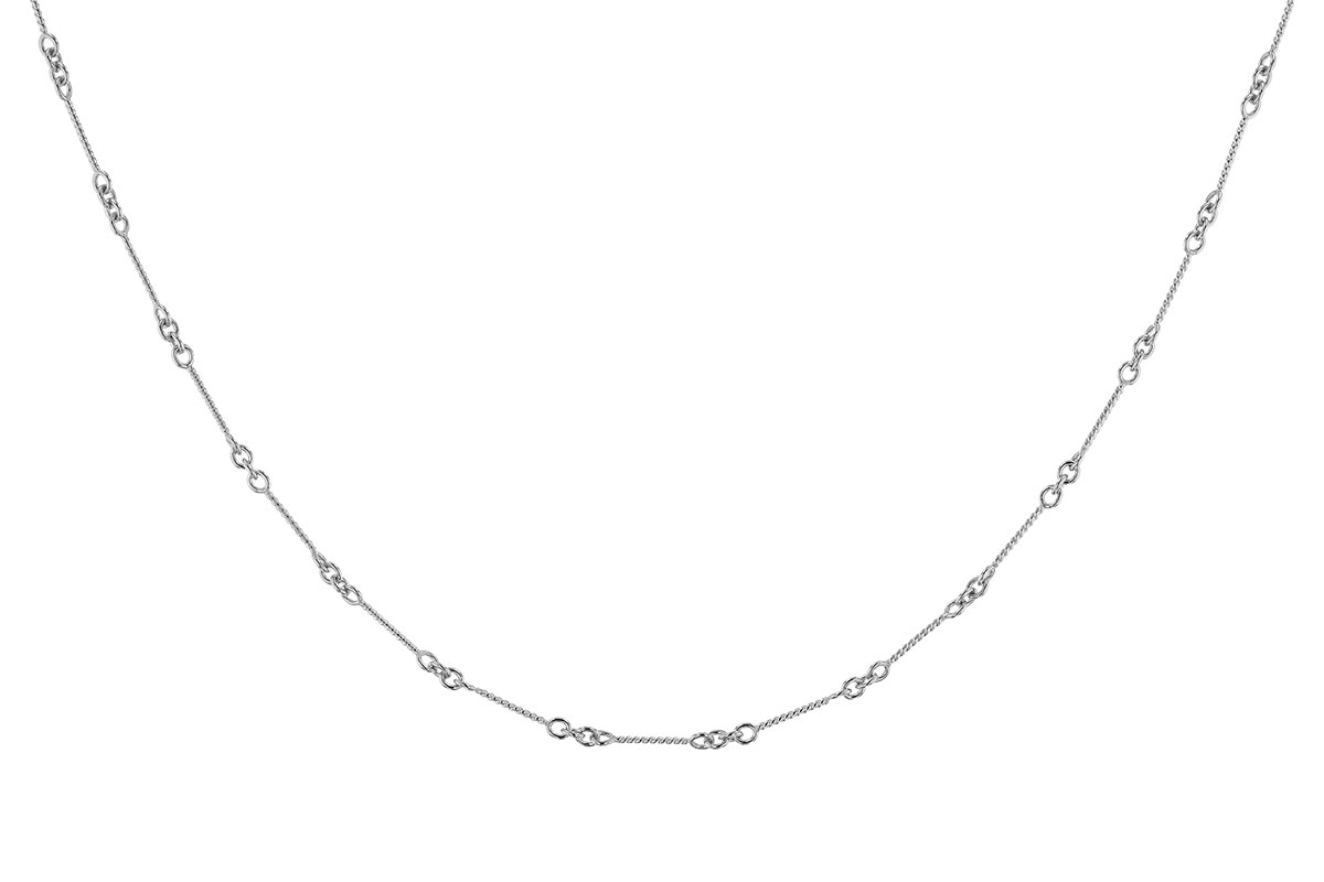 G319-51709: TWIST CHAIN (8IN, 0.8MM, 14KT, LOBSTER CLASP)