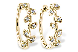 B320-38964: EARRINGS .25 TW