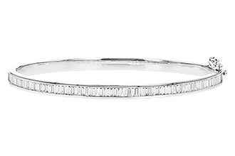 C319-47164: BANGLE 1.02 TW BAGUETTE DIAMONDS