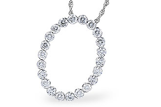 G318-60727: NECKLACE 1.00 TW