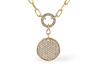 H320-38927: NECKLACE .92 TW (17")