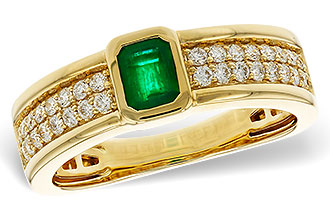 H320-43527: LDS RG .42 EMERALD .75 TGW (5x4MM EM)