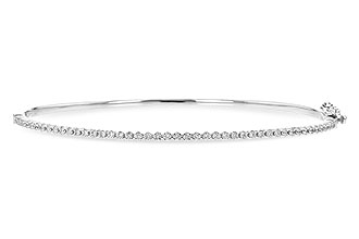 L235-90800: BANGLE BRACELET .50 TW
