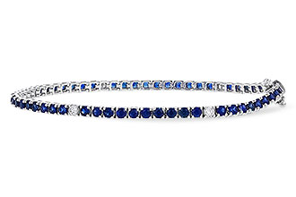 M320-38063: BRACELET 3.27 TW SAPP 3.52 TGW (7")